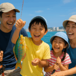 【7月〜8月の沖縄旅行】小学生でも楽しめる！家族で貸切り・海釣り体験